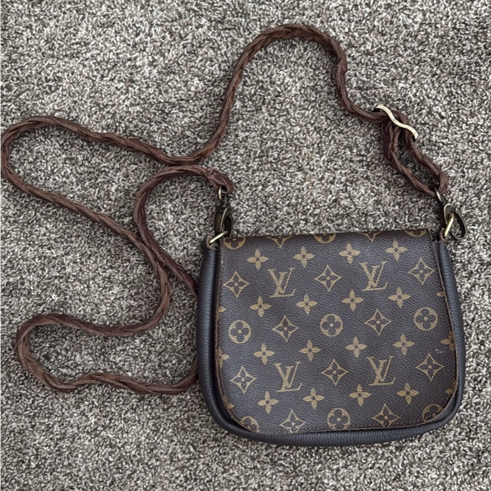 Louis Vuitton Brown Monogram Crossbody Bag